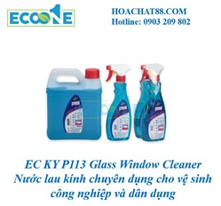 EC KY P113 Glass Window Cleaner Nước lau kính chuyên dụng cho vệ sinh công nghiệp và dân dụng